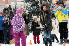 Открытие сезона Новогодних праздников в микрорайоне Воздвиженский