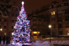 Открытие сезона Новогодних праздников в микрорайоне Воздвиженский