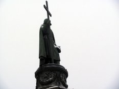 Благодарственный молебен на Владимирской горке 25.12.2012