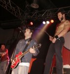 На концерте в Одессе музыкант Bloodhound Gang  подтерся российским флагом