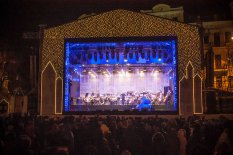Новогодний концерт на Софийской площади