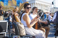 Репетиція концерту на честь Дня Незалежності України
