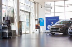Техничесская инсталляция Peugeot Open Day 2016 в «ВиДи Авангард»