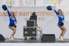 DeluxeSound DJs на сцене главного фан-городка ЕВРО - 2016 на Троицкой площади
