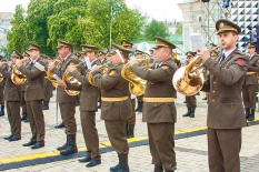 Урочиста церемонія відкриття Дня Європи в Україні на Софійській площі