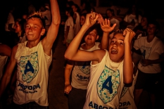 Дискотека фестиваля Черноморские игры 2017 в лагере Аврора