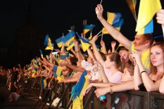 21 празднование Дня Независимости Украины на Майдане Независимости