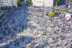 Всеукраїнський фестиваль писанки 2016 на Софійській площі