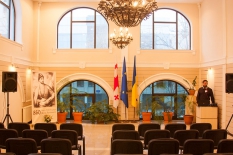 Празднование 850-летия Шота Руставели в Посольстве Грузии в Украине